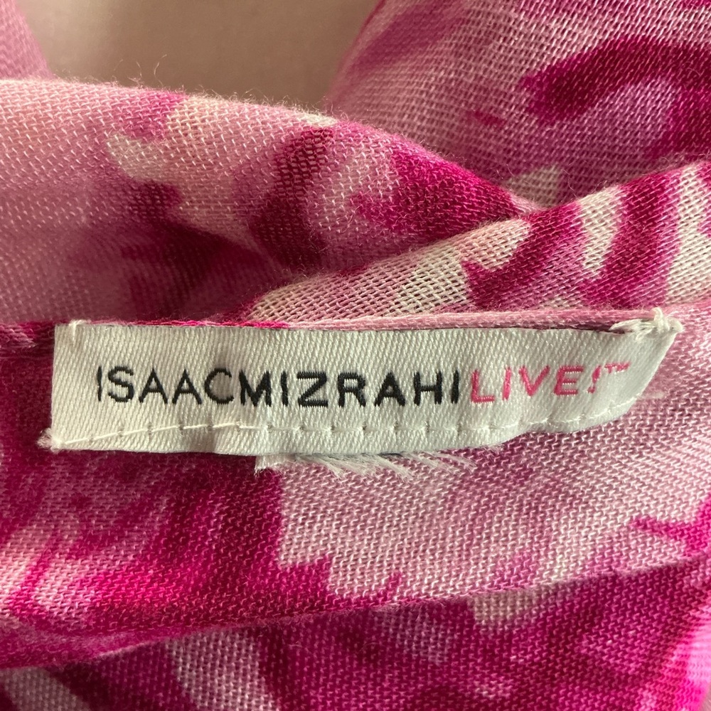 ISAAC MIZRAHI LIVE! Floral Scarf - Picture 2 of 6